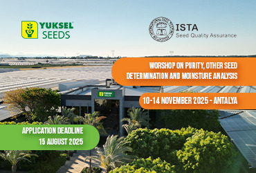 Yuksel Seeds to Host International ISTA Workshop in Antalya – November 2025
